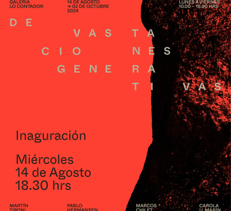 [ Inauguración ] Devastaciones Generativas: IA y diseño en el fin del mundo